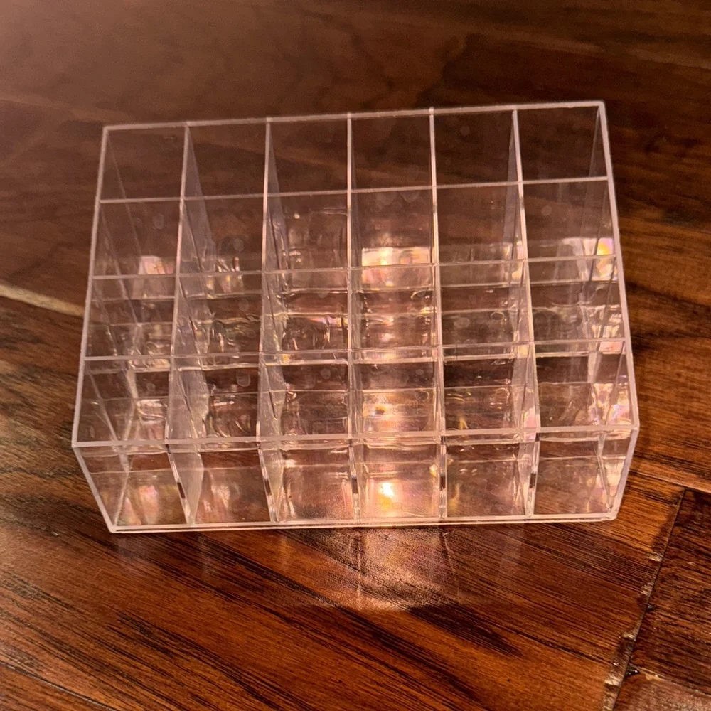 Clear Acrylic Organizer cosmetics storage display